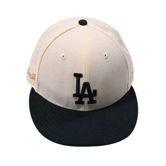 Aime Leon Dore MLB Dodger Hat in White Black